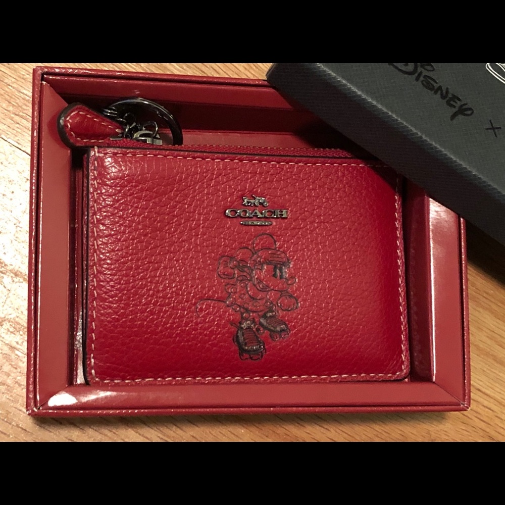 Coach Minnie Mouse Change Wallet